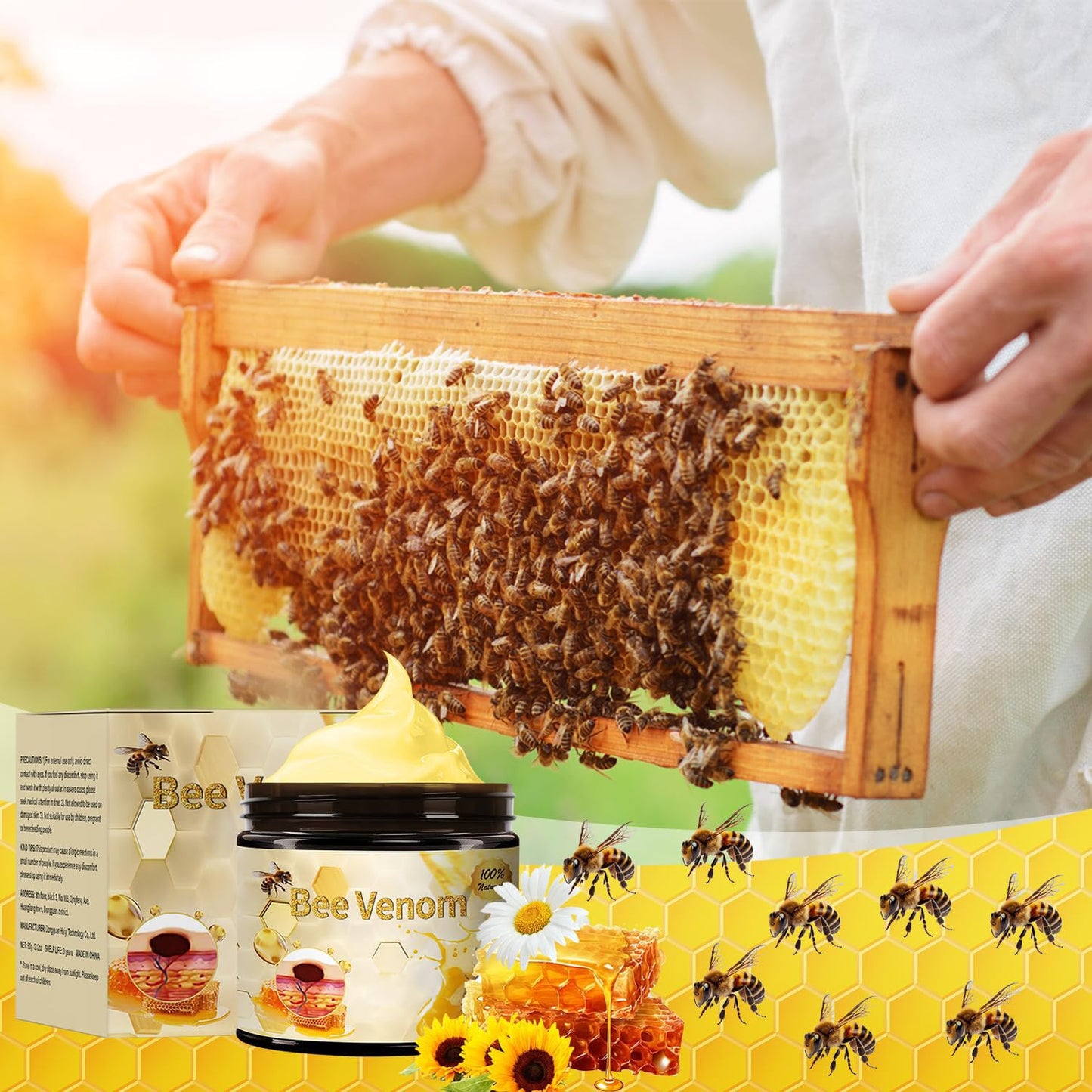 ► Bee Venom Crema Tratamiento Piel - Nueva crema reparadora