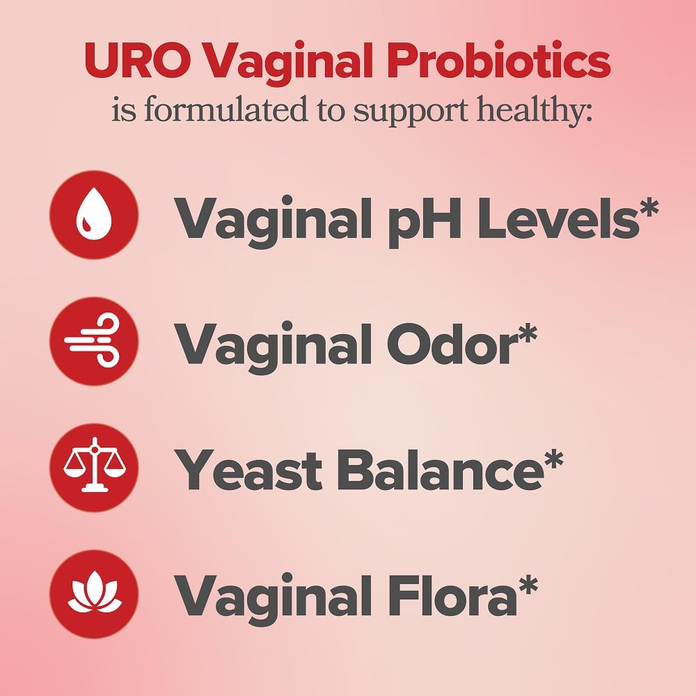 ► Probioticos Vaginales Femenino URO - 60 unidades