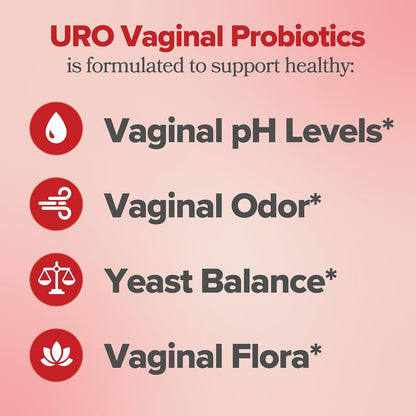 ► Probioticos Vaginales Femenino URO - 60 unidades